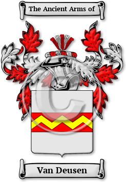 Van Deusen Family Crest Download (JPG) Legacy Series - 600 DPI